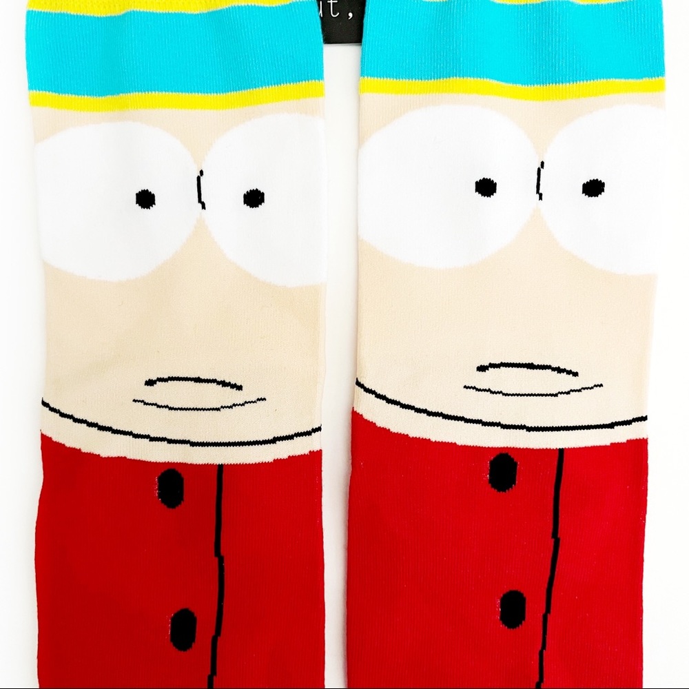 Cartman South Park Odd Sox Crew Socks Comedy Central Mens Womens Novelty Gift - Picture 4 of 7